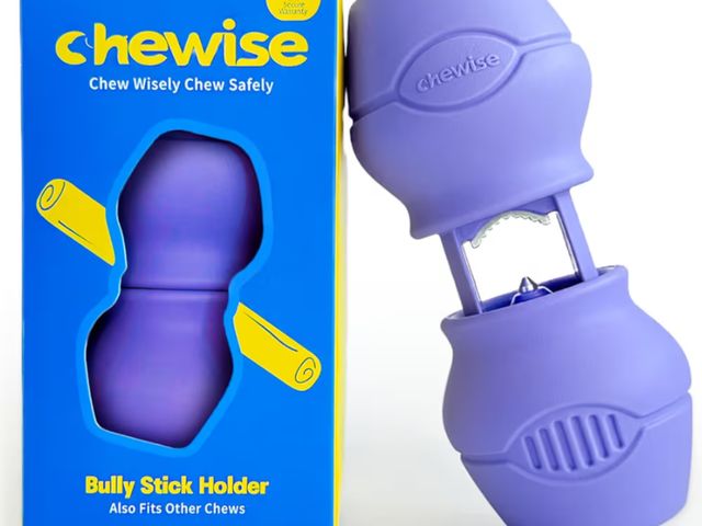 Lot 96-191213 - Chewise Bully Stick Holder, Ultimate Secure Heavy Duty, BPA-Free Safety Device for Dogs, Fits Variou...