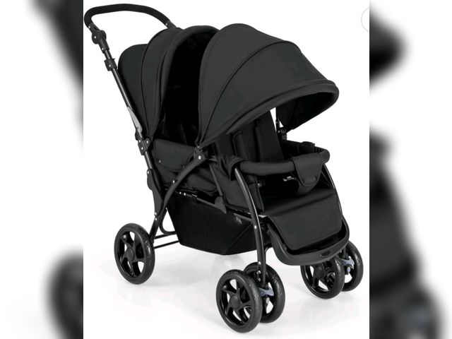 Lot 96-225821 - Costway Double Stroller Foldable Baby Twin Lightweight Travel Stroller Infant Pushchair Black
New
Ms...