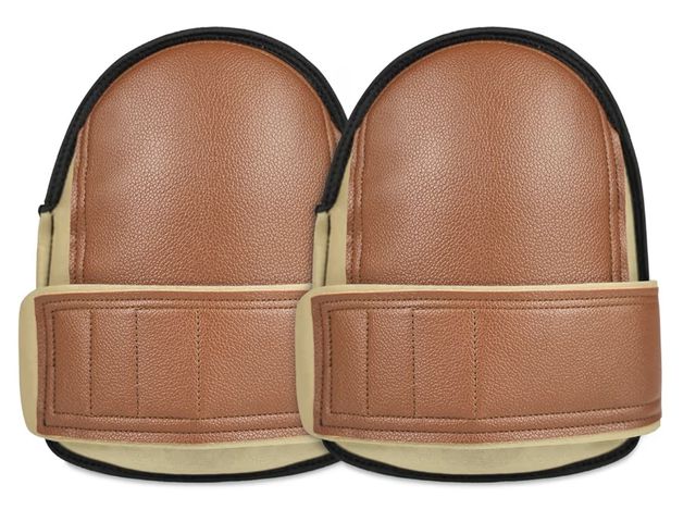 Lot 96-192848 - CTHOPER Safety Knee Pads for Work Super Soft Leather Knee Protector For Construction, Garden, Clean,...