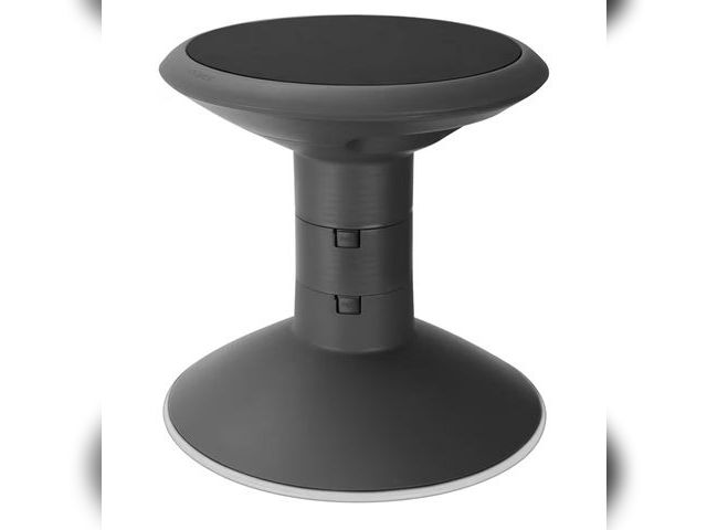 Lot 96-177885 - Storex Wiggle Stool – Active Flexible Seating for Classroom and Home Study, Adjustable 12-18 Inch He...