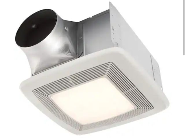 Lot 96-191418 - Broan-NuTone
QT Series Quiet 130 CFM Ceiling Bathroom Exhaust Fan with Light and Night Light, 1.5 So...