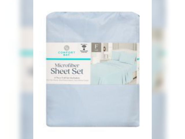Lot 96-201588 - Comfort Bay microfiber 4-piece king sheet set
New