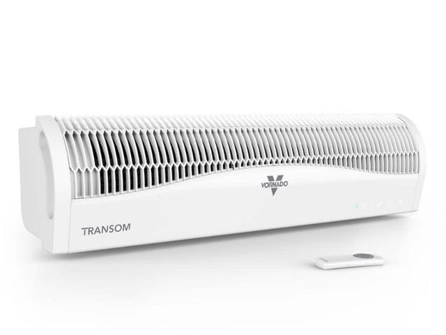 Lot 96-162277 - Vornado Transom 26 in. 4-Speeds Window
Fan with Remote Control Reversible Exhaust Mode Weather Resis...