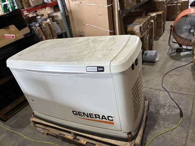 Lot 96-221826 - CASE ONLY for Generac Guardian Series 26kW home standby generator. Unused, appears to have been stor...