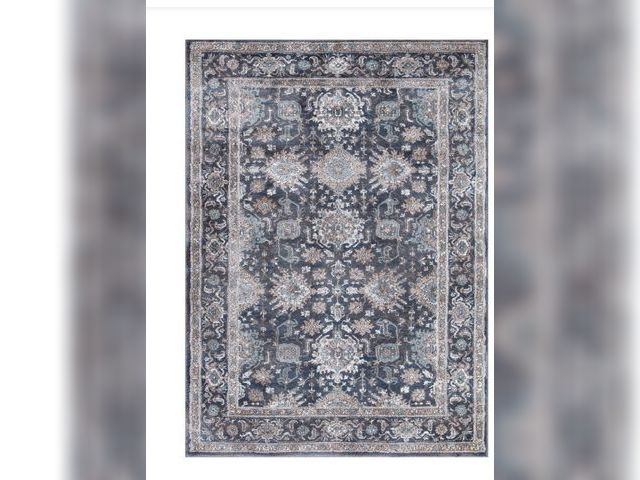 Lot 96-165706 - Carlisle Area Rug 5ft x 7 ft Gray ( stock photo design may vary from product design ) 

New