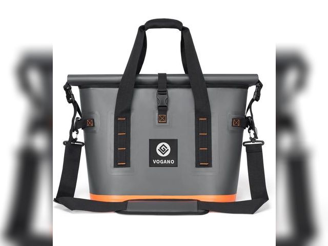 Lot 96-166304 - 40 Can Soft Cooler Bag - Insulated Leak-Proof Large Cooler Bag with Roll-Top Waterproof Seal | Porta...