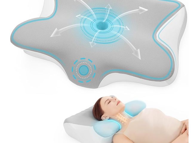 Lot 96-170288 - Cervical Neck Pillow for Pain Relief - Cervical Pillow for Side Back Stomach Sleepers, Ergonomic Ort...