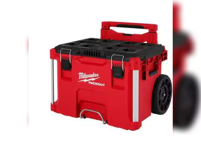 Lot 96-162212 - Milwaukee
PACKOUT 22 in. Rolling Modular Tool Box Low Profile Handle

New 

MSRP $160