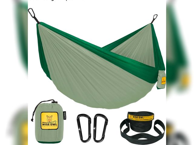Lot 96-144829 - Wise Owl Outfitters Hammock for Camping Hammocks Gear for The Outdoors Backpacking Survival or Trave...