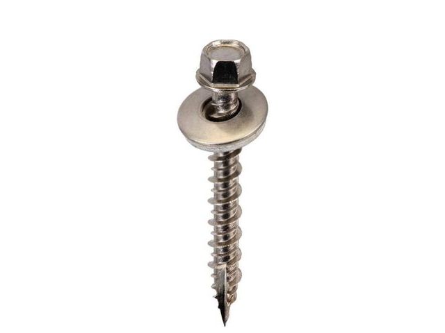Lot 96-162761 - Acorn Hardware
#9 X 1-1/2 inch Stainless Steel Hex Metal Wood Screws (Bag of 250)
Unused, tear in ba...