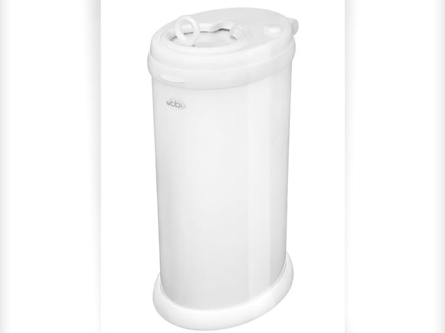 Lot 96-180957 - Ubbi Steel Diaper Pail, Odor Locking, No Special Bag Required, Award-Winning, Registry Must-Have, Wh...