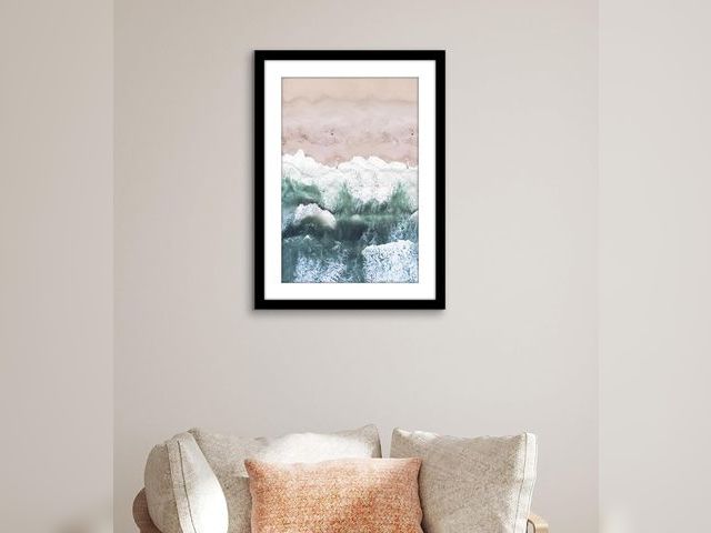 Lot 96-197486 - Set of 4 20x28 Picture Frame with Polished Plexiglass - Use as 16x24 Frame with Mat or Display 20x28...