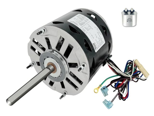 Lot 96-169382 - DL1056 Blower Fan Motor-1/2 HP, 1075 RPM, 3 Speed, 115 V MSRP $129

Appears unused