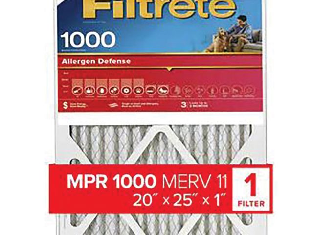 Lot 96-197409 - Filtrete  
Filtrete 9803-4 Air Filter, 20 in L, 25 in W, 11 MERV, 1000 MPR  4 Pack. 3 New, One is ou...