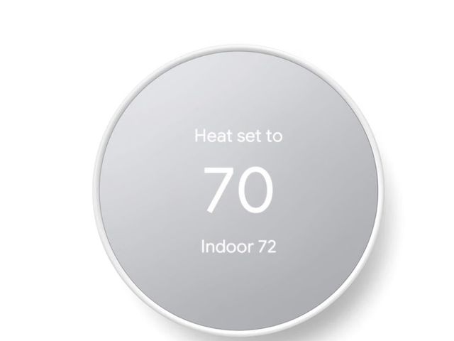 Lot 96-233187 - Google Nest Thermostat - Smart Thermostat for Home - Programmable Wifi Thermostat - Snow MSRP $129 A...