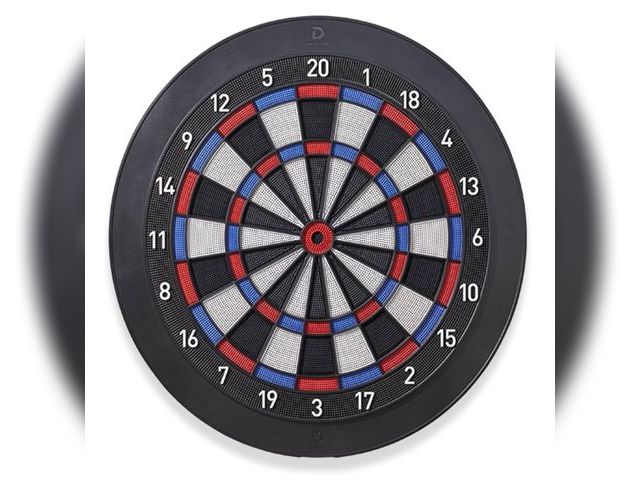 Lot 96-175815 - Electronic Dartboard, Bluetooth Compatible with Online Play, for Soft Tip Darts, 15.5 Inch Diameter ...