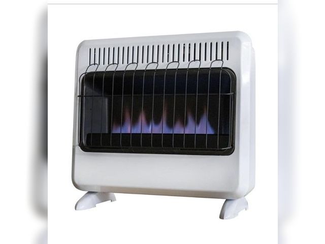 Lot 96-198324 - Mr. Heater 30,000 BTU Vent Free Blue
Flame Natural Gas or Propane Dual Fuel Space Heater MSRP $289.9...