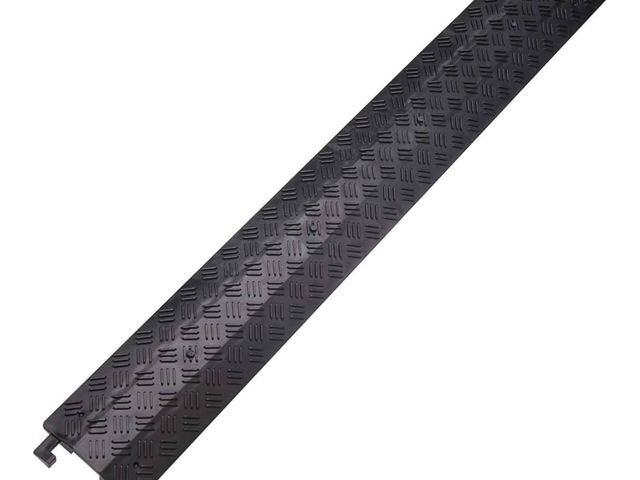 Lot 96-170001 - Small 1 Piece - Floor Cord Cover Cord Protector Drop Over Drop Trak Cable Ramp for Office Warehouse ...