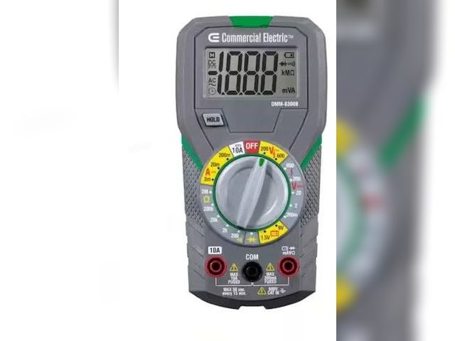 Lot 96-163075 - Electric DMM-8300B Manual-Ranging Digital Multimeter
New