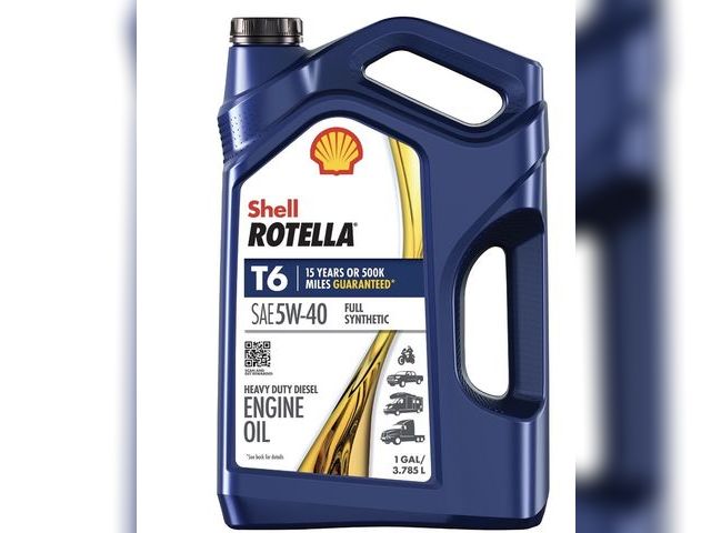 Lot 96-182159 - Shell Rotella T6 Full Synthetic 5W-40 Diesel Engine Oil, 1 Gallon

New