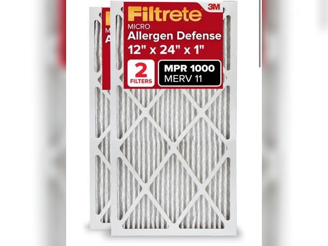 Lot 96-178072 - Set of 4 Filtrete 12x24x1, AC Furnace Air Filter MPR 1 MERV 11, Allergen Defense (exact dimensions 1...