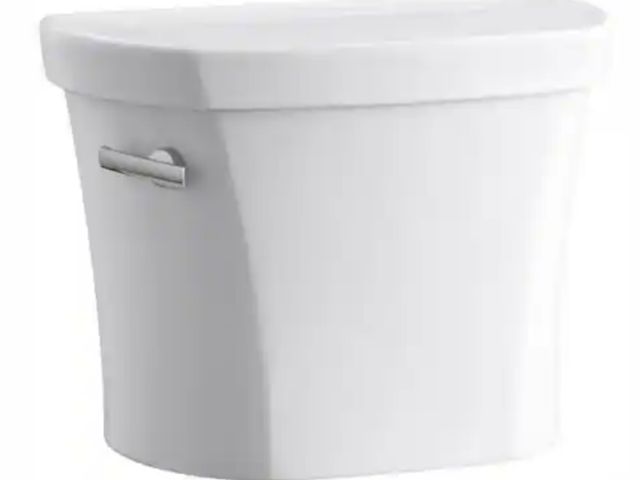 Lot 96-183163 - KOHLER
Wellworth 14 in. Rough-In 1.28 GPF Single Flush Toilet Tank Only in White
New 
Msrp $234.52