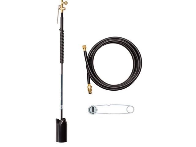 Lot 96-162290 - Bernzomatic  Blaze Torch Compatible with 20 lb. Propane Tank with Adjustable Wide Brush Flame and Sp...