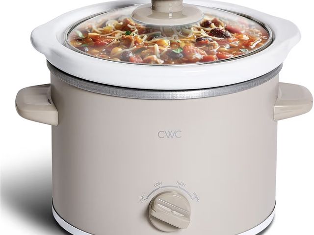 Lot 96-230497 - COOK WITH COLOR 2QT Mini Electric Round Slow Cooker - Adjustable Settings, Removable Stoneware Pot, ...