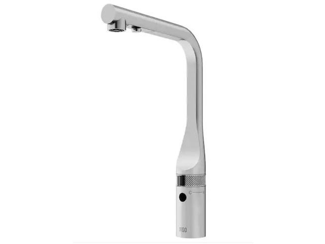 Lot 96-163058 - VIGO
Jewel Touchless Sensor 15 in. Single Handle Pull-Out Kitchen Faucet in Stainless Steel
Used Unt...