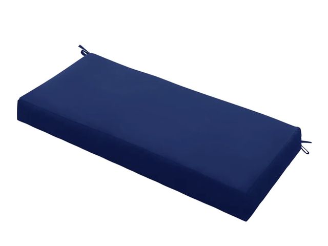 Lot 96-171171 - Outdoor Bench Cushion Waterproof 45"x18" – Fade-Resistant Patio Furniture Cushion with Ties for Porc...