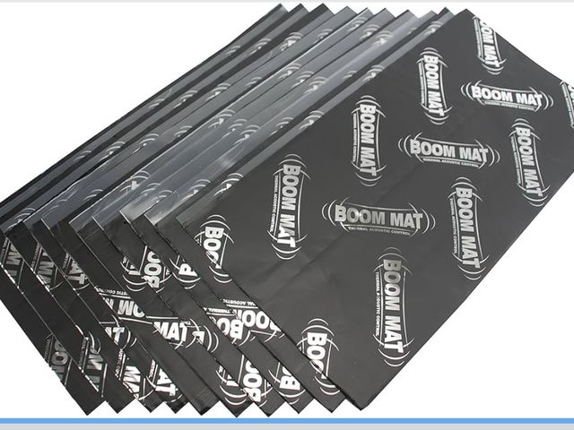 Lot 96-187994 - Design Engineering Boom Mat Sound Deadening Material with Adhesive Backing | 2mm 12.5" x 24" (Pack o...
