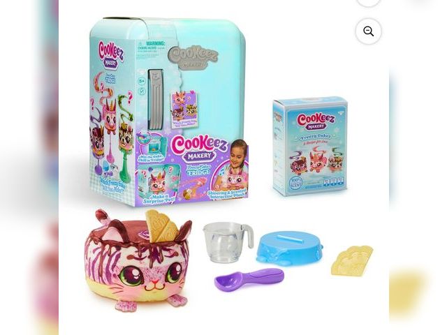 Lot 96-166499 - Cookeez Makery Freezy Cakez Mix &amp; Decorate Your Scented, Shivering, Interactive Plush, Ages 5+

...