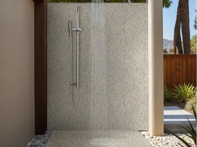 Lot 96-175417 - 48sq ft of MSI
Ivory White Mini Pebble 12 in. x 12 in. Tumbled Marble Mesh-Mounted Mosaic Floor and ...