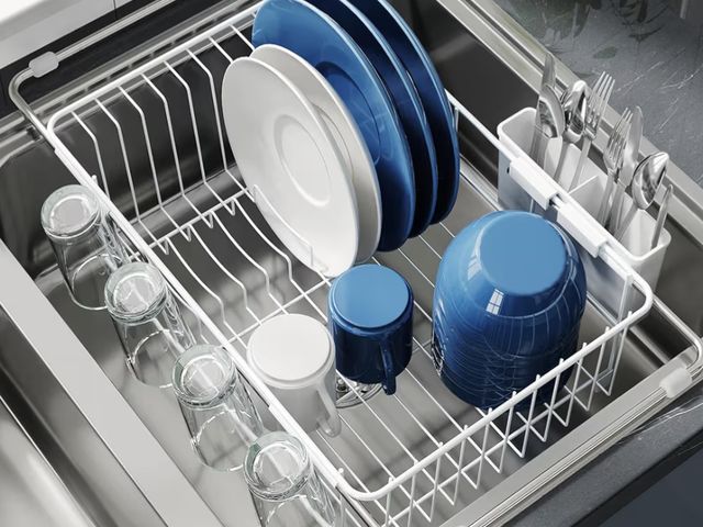 Lot 96-190887 - JASIWAY Dish Drying Rack in Sink, Small Dish Drainers for Inside Sink, Over The Sink Dish Racks, Sta...