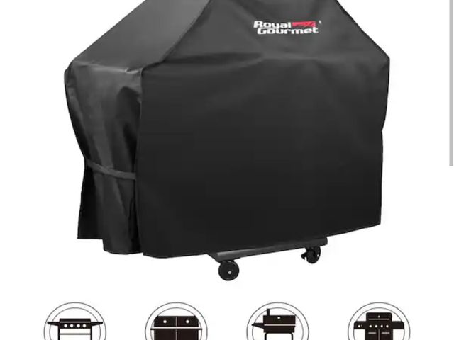 Lot 96-182455 - Royal Gourmet 76 in. L Heavy-Duty Oxford BBQ Grill Cover New