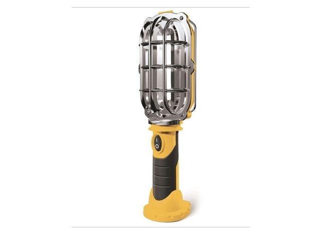 Lot 96-198312 - HANDY BRITE Ultra-Bright LED 8.35 in.
Yellow Cordless Work Light
Lamp Appears lightly used