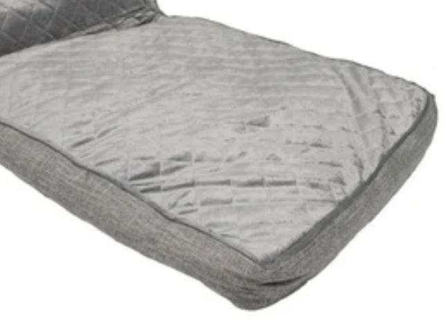 Lot 96-179041 - 55 in x 42 in x 4 in XL Orthopedic Dog Bed with Cover, Gray, Unused
