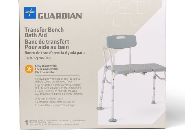 Lot 96-177084 - Guardian Transfer Bench With Back 
New