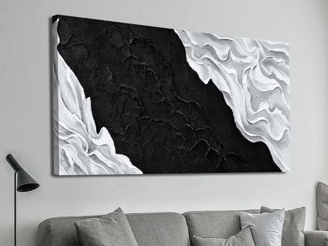 Lot 96-188047 - Abstract Wall Art Small Size Canvas Art Wall Decor Artwork abstract wall decor Modern Minimalist Dec...