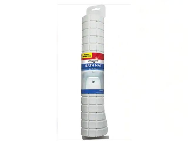 Lot 96-166987 - Magic
15.4 in. x 27 in. Bath Mat in White
New, but has some spots from shipping
