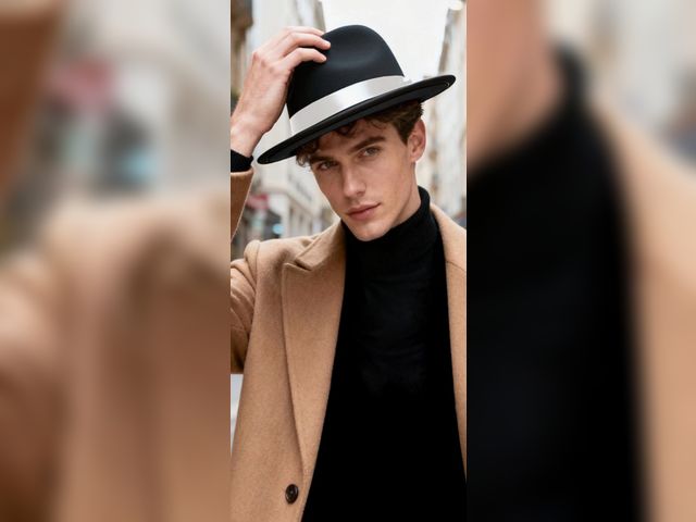 Lot 96-191204 - Fedora Hat for Men Gatsby Wide Brim Fedora Hat Felt Panama Cap with Band for Women Men
New 
Exact mo...