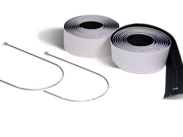 Lot 96-164570 - ZipWall AZ2 Self-Adhesive Zipper -
Black (2-Pack)

New