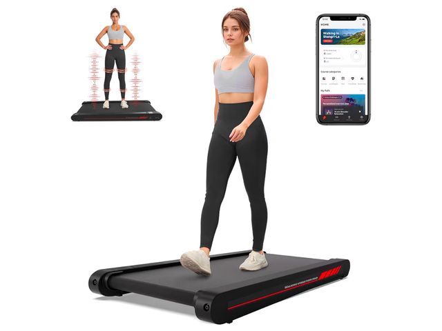 Lot 96-178998 - Sperax Walking Vibration Pad,Under Desk Treadmills for Home,4 in 1 Vibration Plate Exercise Machine,...