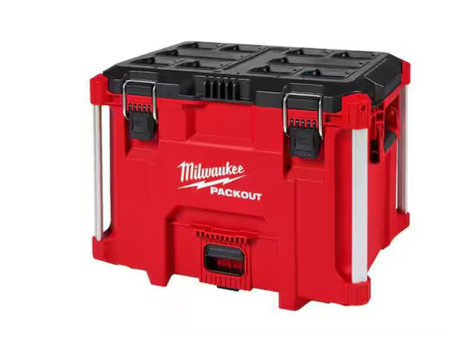 Lot 96-159903 - Milwaukee Packout 22 in. Modular XL Tool Box MSRP $119 Used