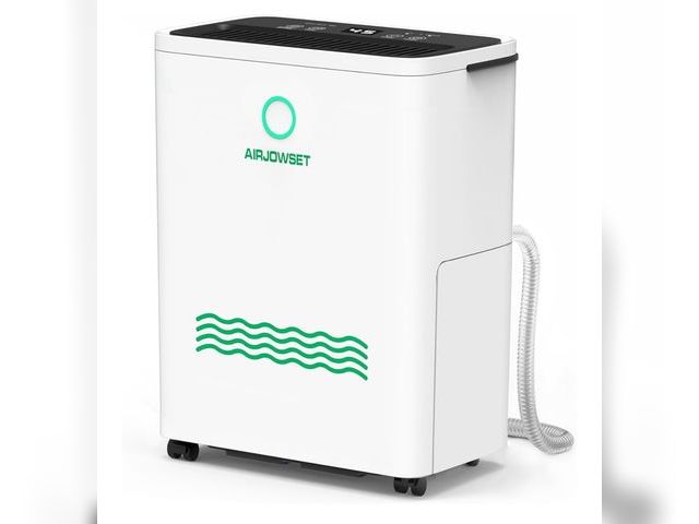 Lot 96-169171 - Dehumidifier for Home 2500 Sq.Ft, AIRJOWSET 30 Pints Dehumidifiers 0.6 Gallon Water Tank with Drain ...