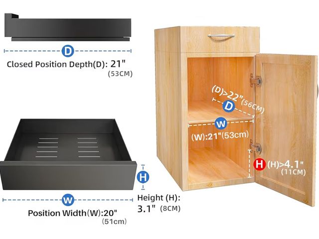 JDCBidding.com - Lot 96-183042 - Pull out Cabinet Organizer, 21
