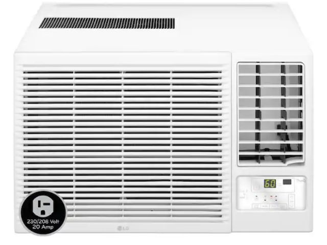 Lot 96-117310 - LG
18,000 BTU 230-Volt Window Air Conditioner Unit Cools 1000 sq. ft. with Heater, Remote and Dehumi...