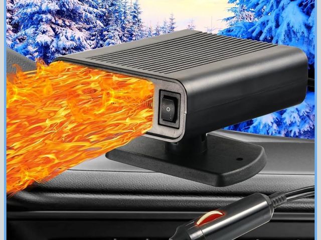 Lot 96-191521 - Car Heater - Portable Car Heaters for Vehicle, 12V Car Heater That Plugs Into Cigarette Lighte, 2 in...