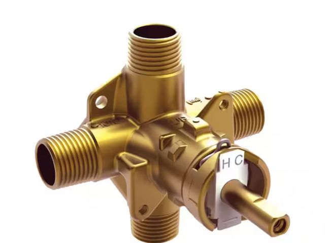 Lot 96-164931 - MOEN
Brass Rough-In Posi-Temp Pressure-Balancing Cycling Tub and Shower Valve 1/2 in. IPS Connection...
