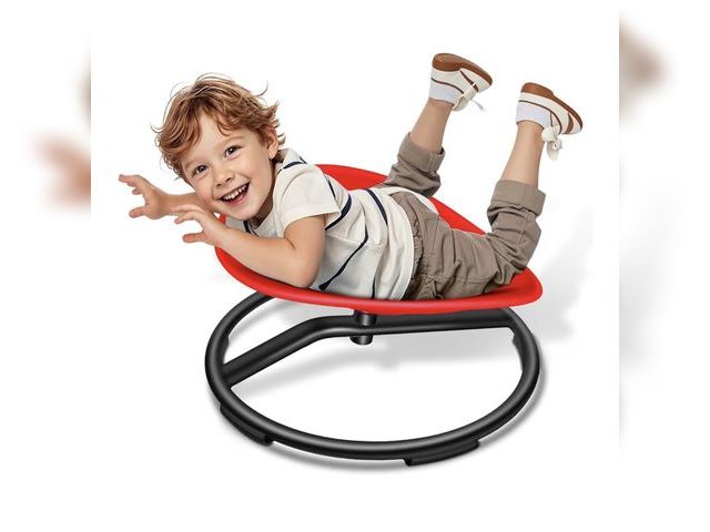 Lot 96-181599 - Spinning Chair for Autistic Kids, Sensory Swivel Chair, Red

New. Actual item may vary slightly from...